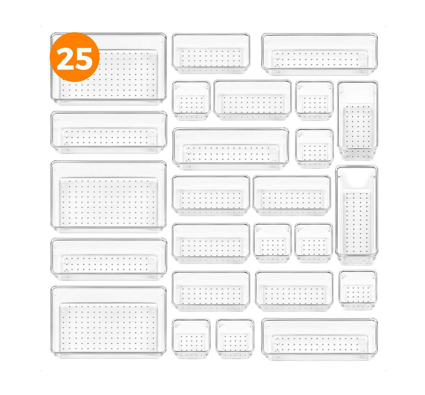 Posity Lade organizer – organizer bakjes voor make up/ badkamer / bureau / keuken