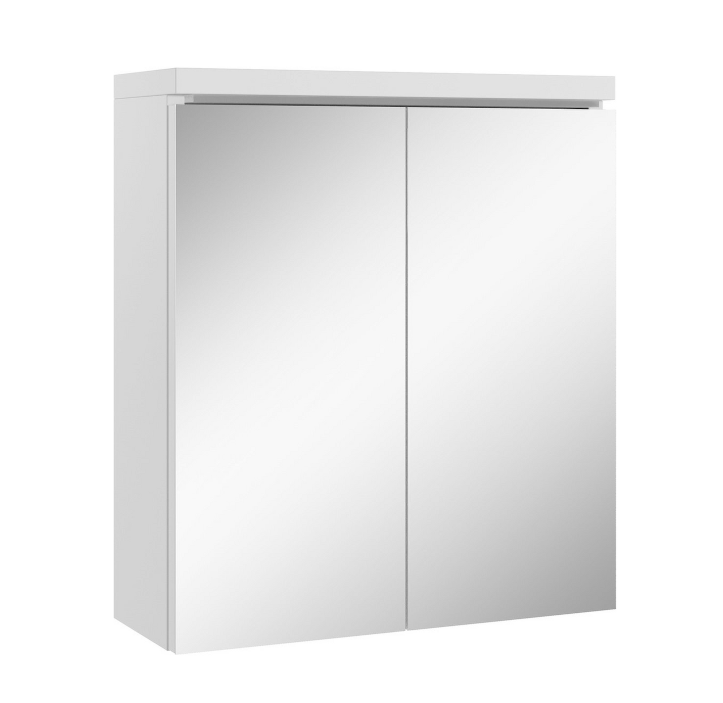 Badplaats Badkamerkast Toledo 60 cm x 20 cm x 60 cm - Wit - Spiegelkast Badkamer